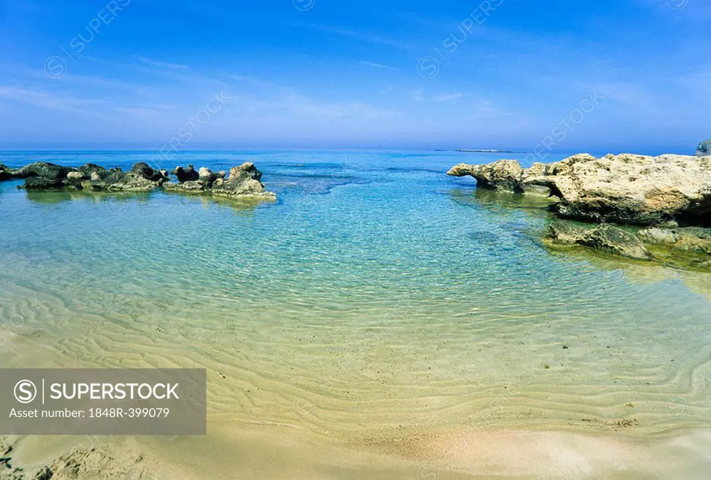 Bay near Phalasarna, Crete, Greece