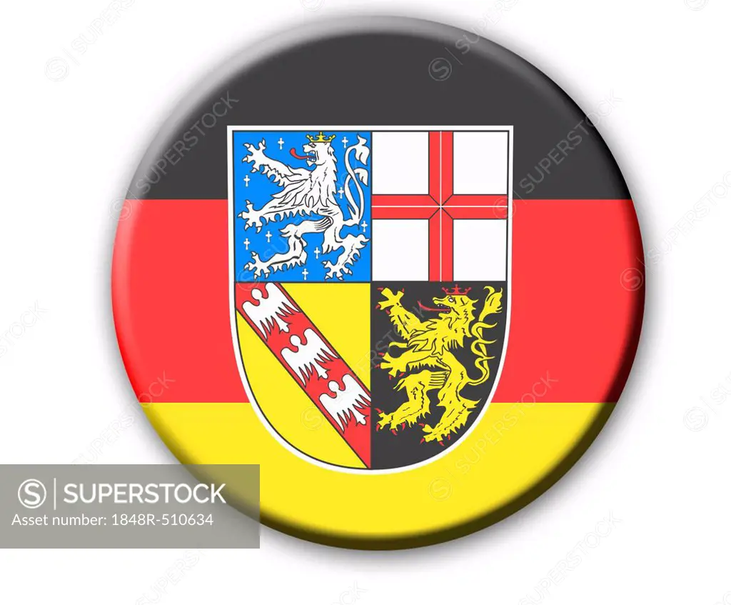 Coat of arms of the state of Saarland, Germany