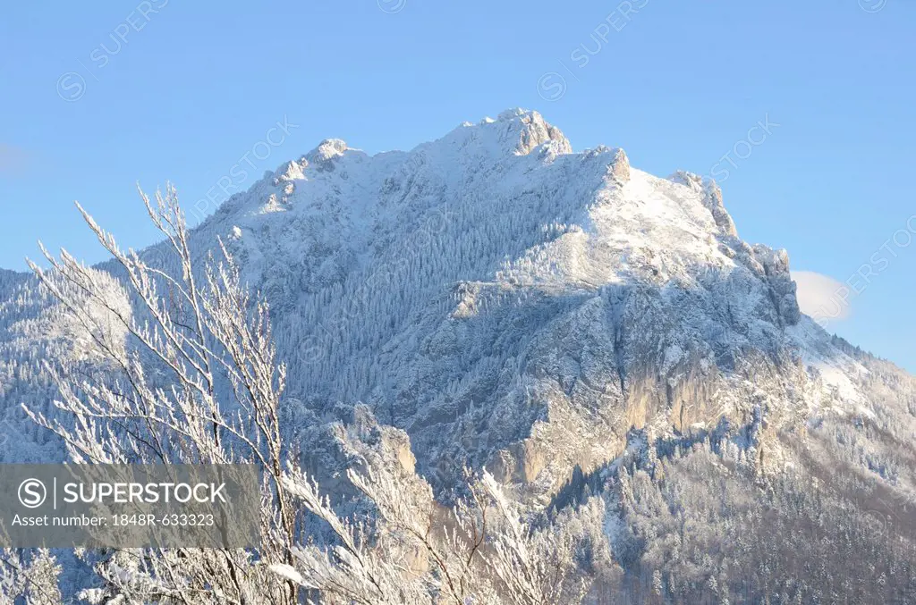 Velký Roszutek Mountain, 1609 m, seen from Boboty Mountain, 1085 m, Stefanová, Mala Fatra National Park, Slovakia, Europe