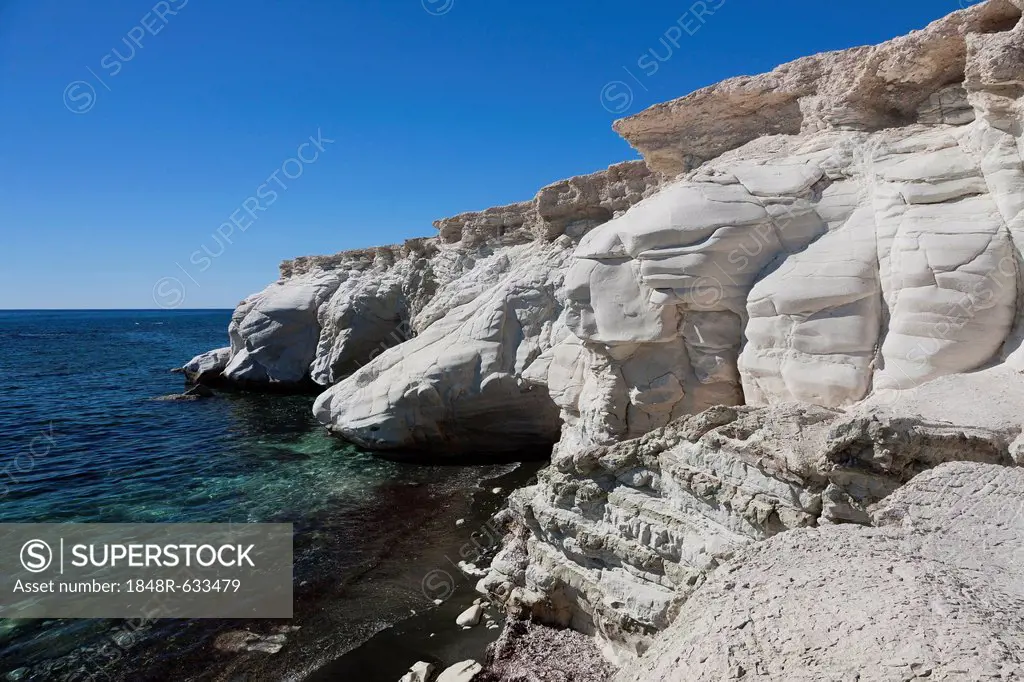 Rocks at Governor's Beach, Southern Cyprus, Greek Cyprus, South Eastern Europe, Europe