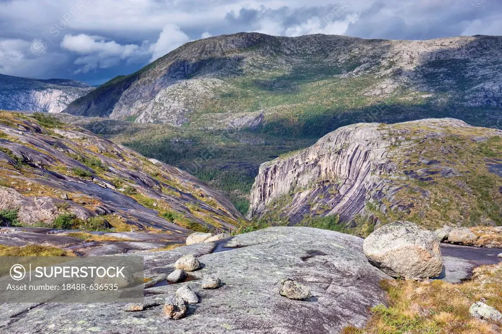 Storskogdalen valley, Rago National Park, Nordland county, Norway, Scandinavia, Europe