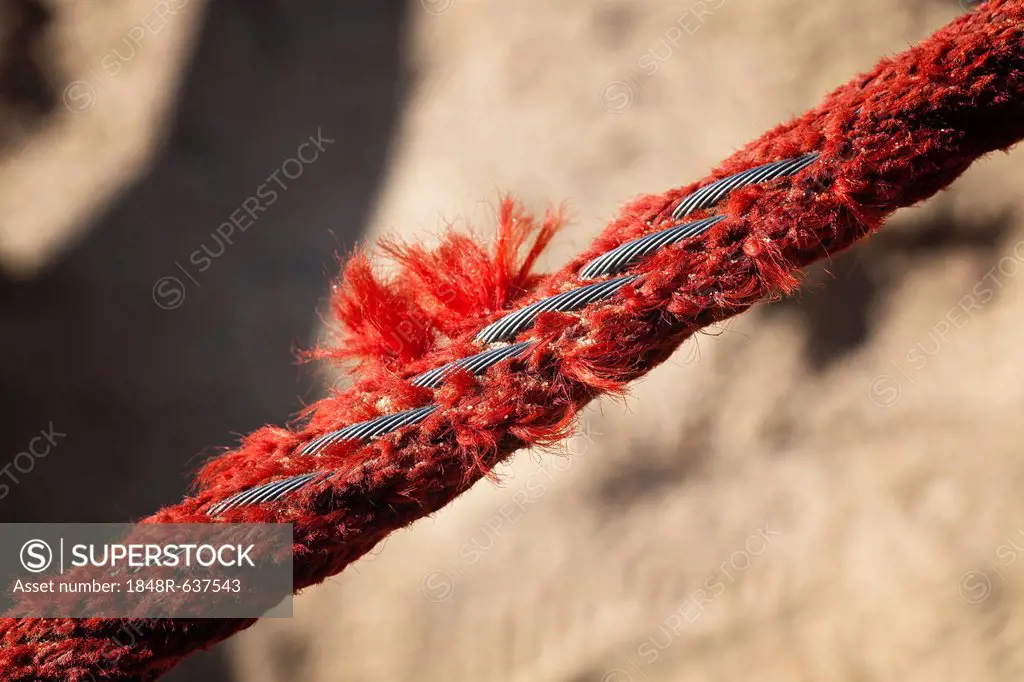 Rope under tension
