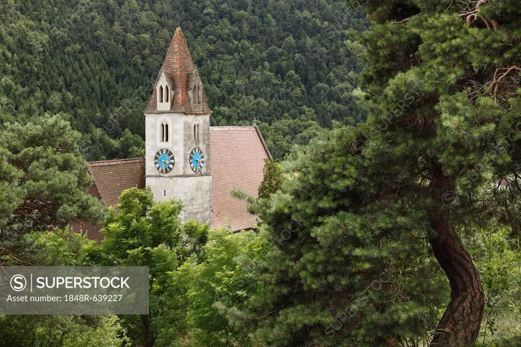 Parish church, Senftenberg, Kremstal calley, Wachau, Lower Austria, Austria, Europe