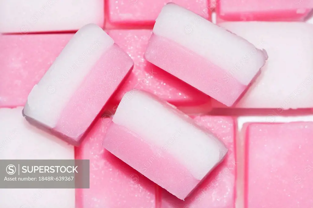 Peppermint candy, pink and white