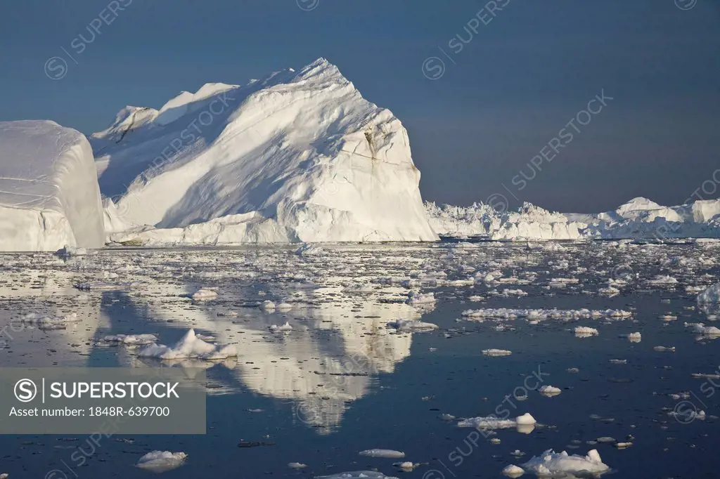 Iceberg with reflection, Greenland