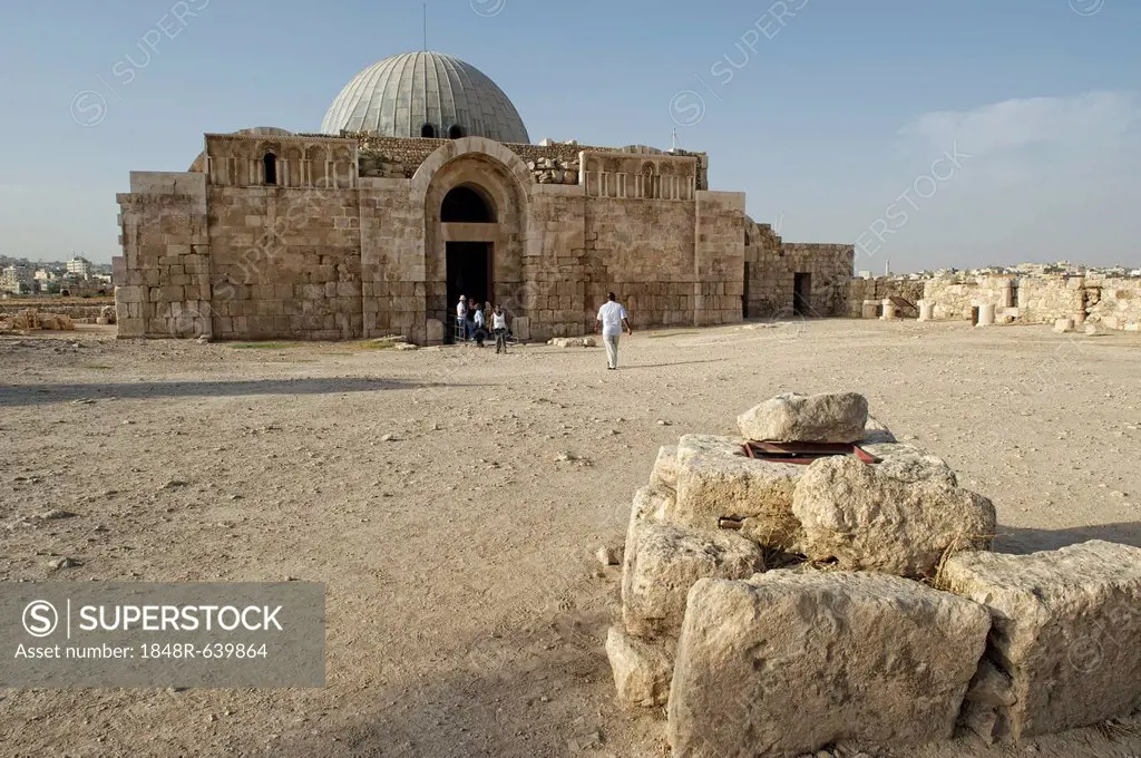 Citadel in Amman, the capital of the Hashemite Kingdom of Jordan, Middle East, Asia