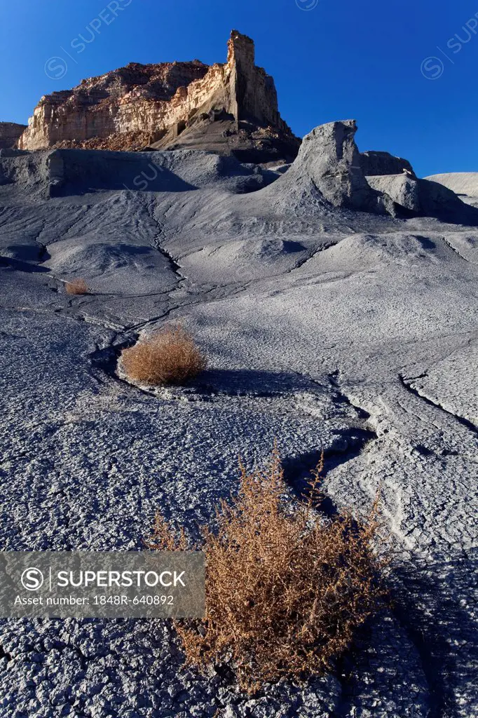 Rock formation on the Smoky Mountain Road, Utah, USA, America