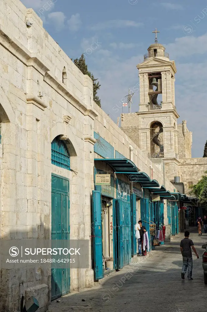 Church of the Nativity of Jesus in Bethlehem, Israel, Middle East