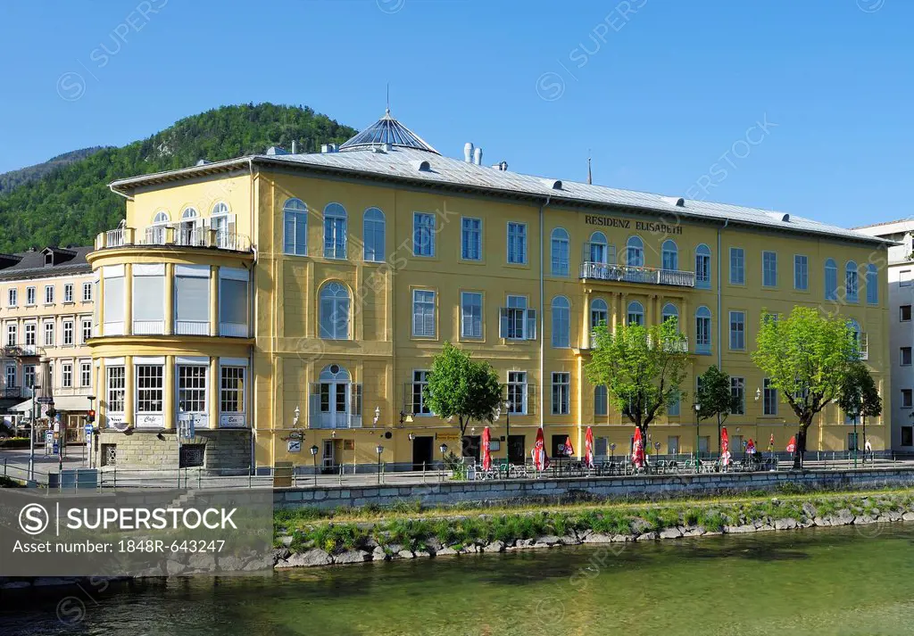 Cafe Sissy, Elizabeth's Residence in Bad Ischl, Salzkammergut, Upper Austria, Austria, Europe, PublicGround