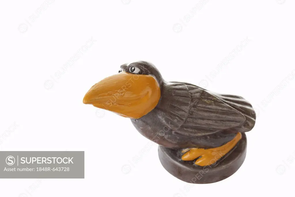 Cartoon character, bird with large beak