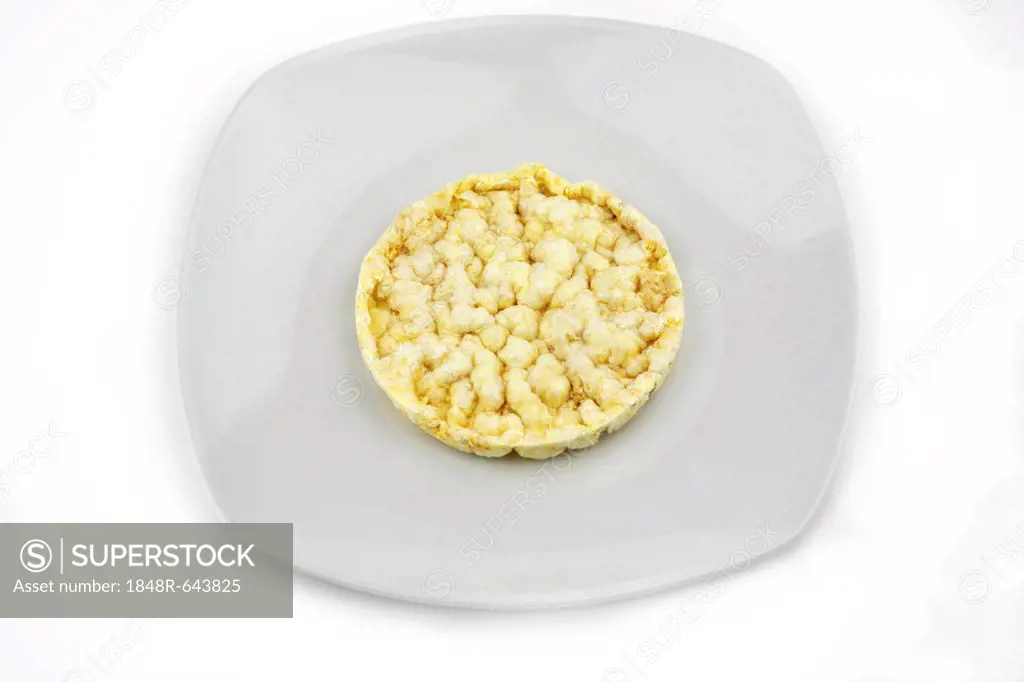 Corn waffle on a plate