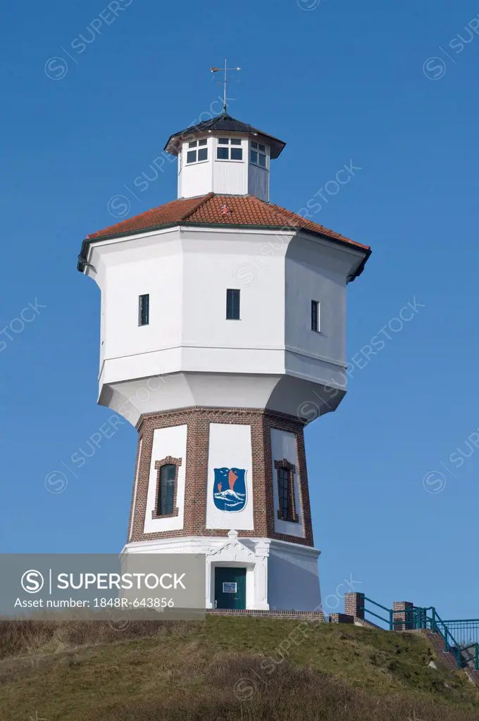 Water tower on Langeoog, Lower Saxony, Germany, Europe