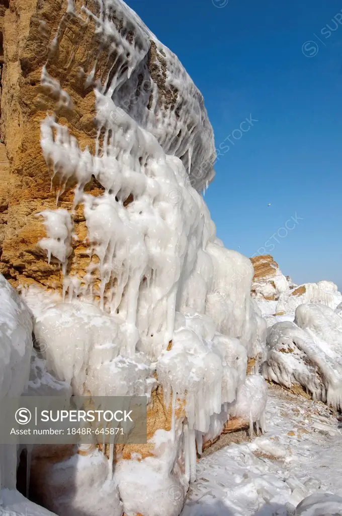 Frozen Black Sea, a rare phenomenon, occured in 1977 for the last time, Odessa, Ukraine, Eastern Europe