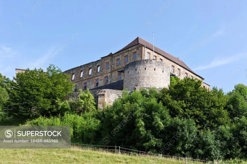Giechburg castle, Upper Franconia, Franconia, Bavaria, Germany, Europe
