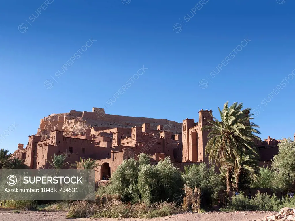 Kasbah Ait Benhaddou, UNESCO World Heritage Site, Ait Benhaddou, Morocco, North Africa, Africa