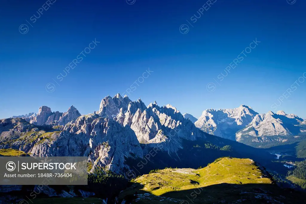 Cadini massif, Dolomites, South Tyrol, Italy, Europe