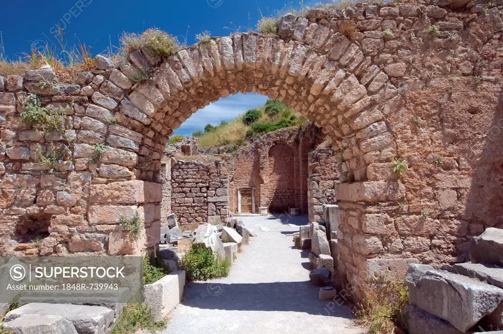 Antique city of Ephesus, Turkey, Western Asia
