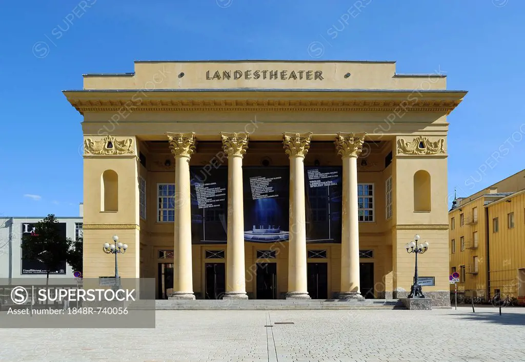 Tyrolean State Theatre, Innsbruck, Tyrol, Austria, Europe, PublicGround