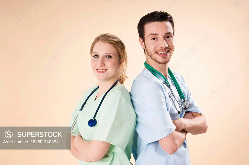 Male and female nurses
