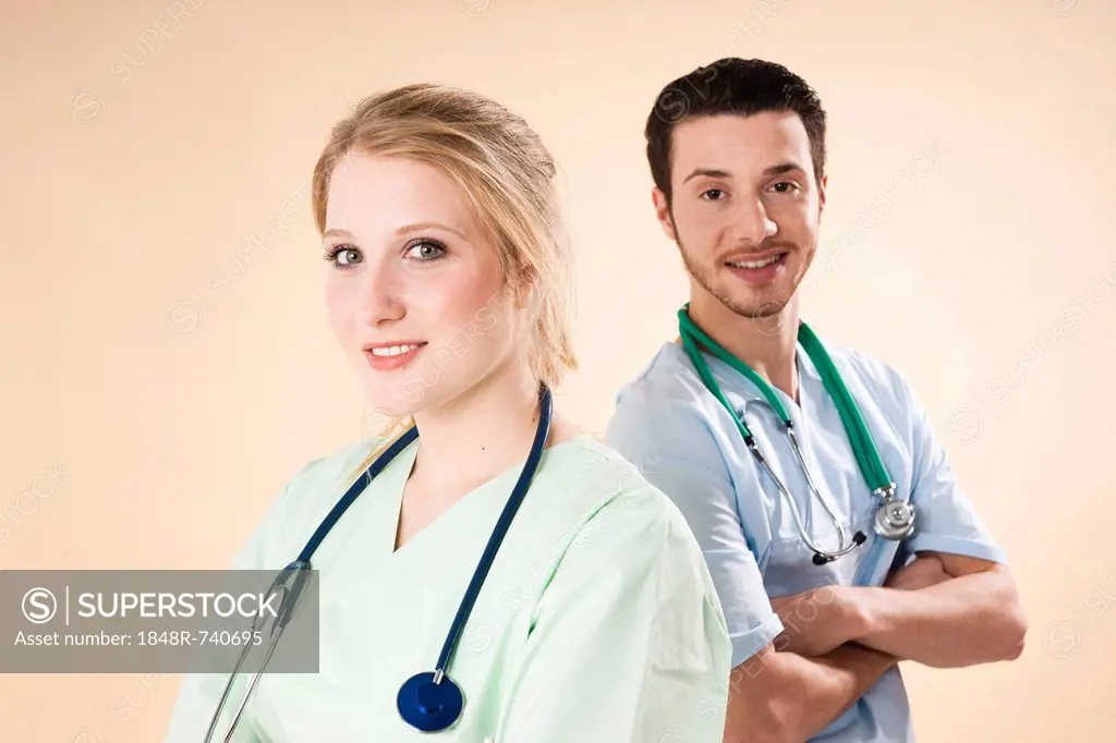 Male and female nurses
