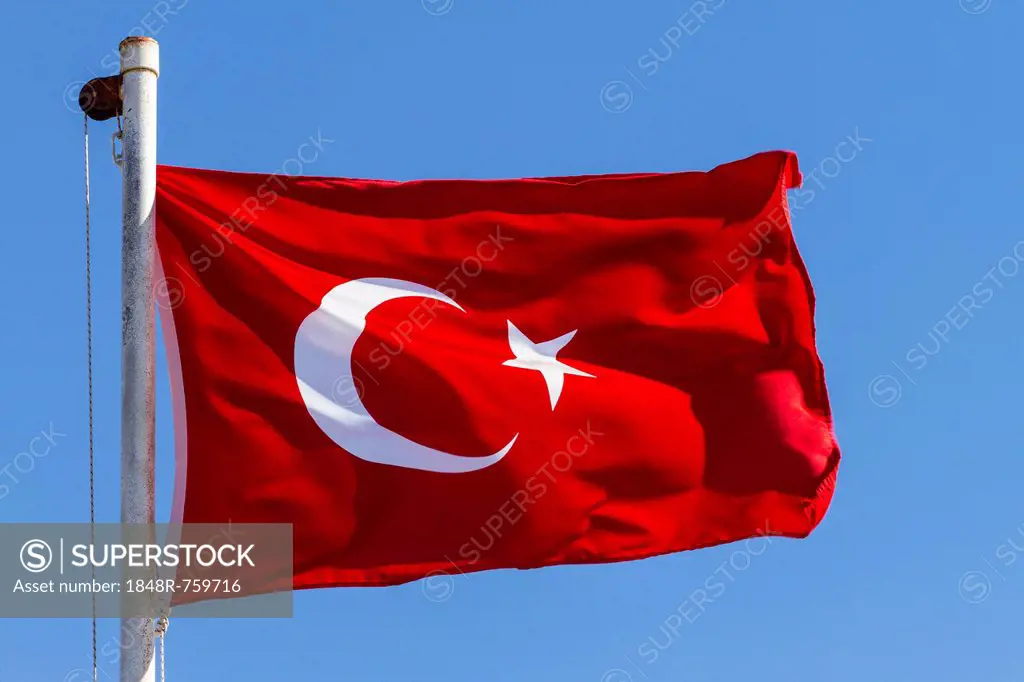 Turkish flag, Turkey