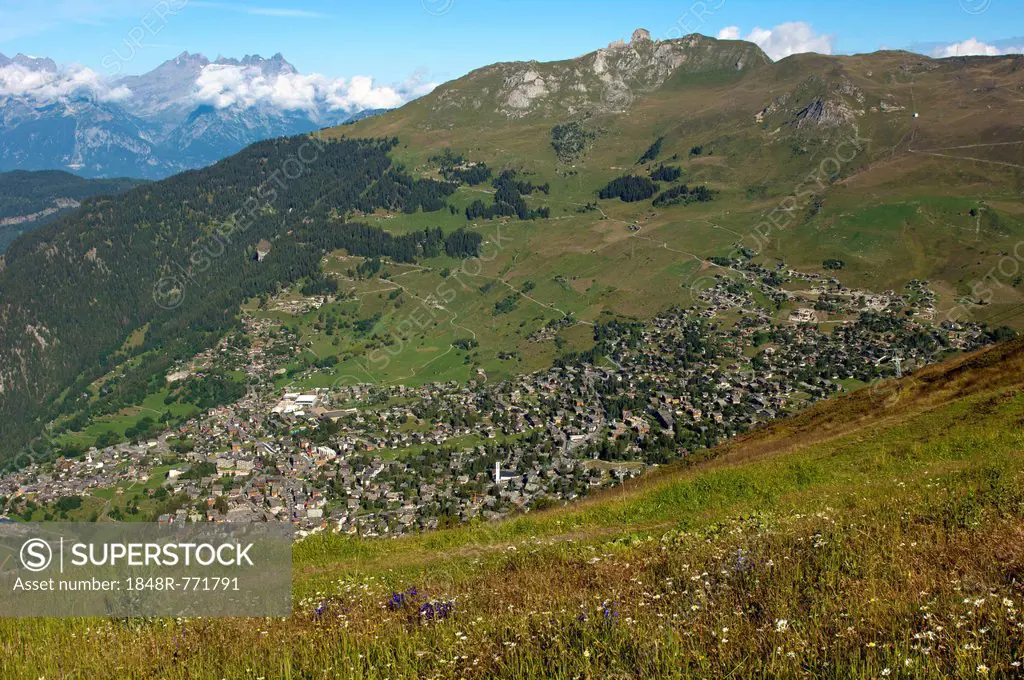 Mountain resort of Verbier, Verbier, Canton of Valais, Switzerland