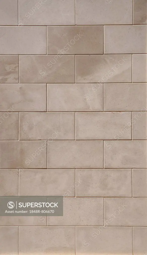 Warm grey, matte, large wall tiles, Balearic Islands, Spain, Europe