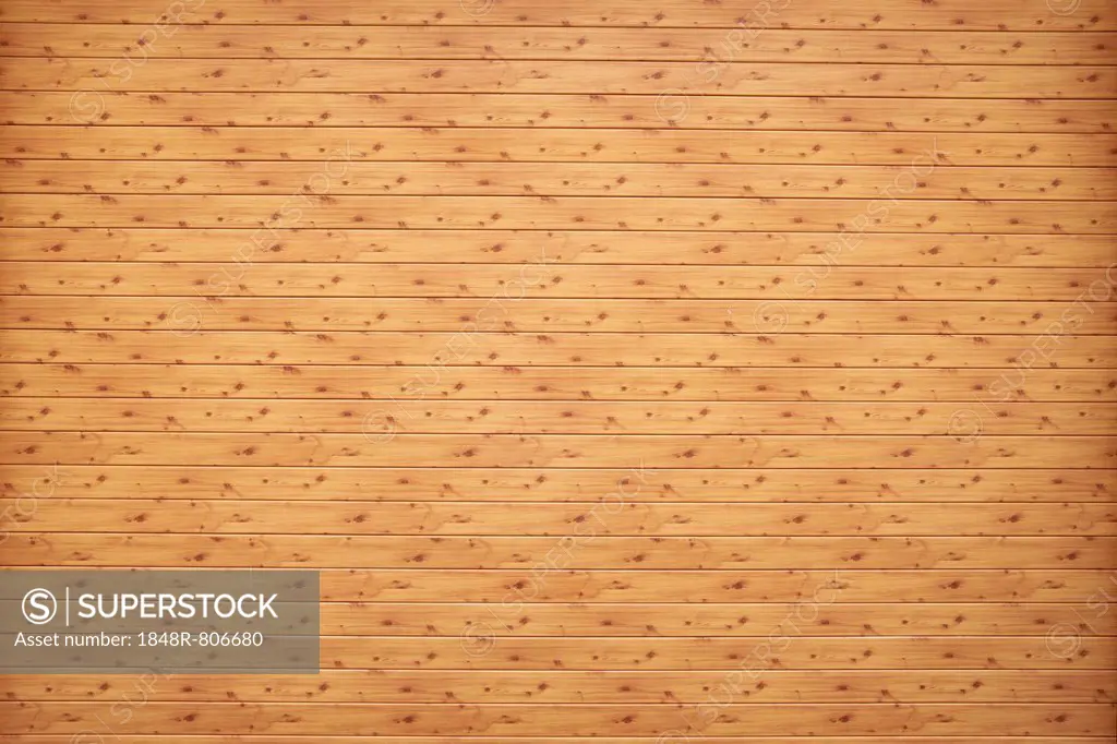 Natural colored wooden wall of rough boards