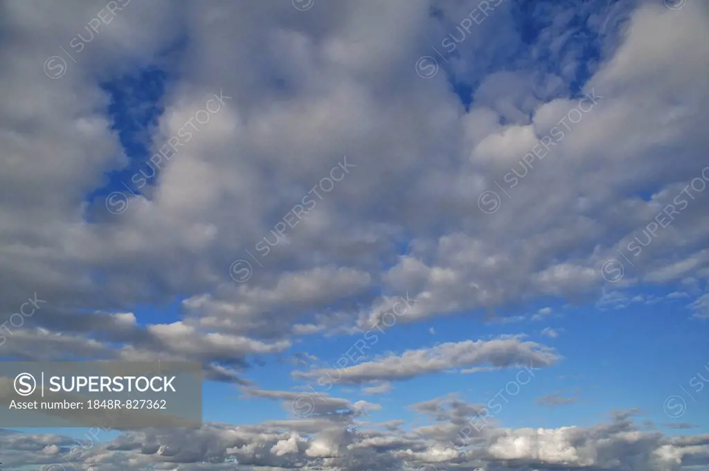 Clouds in the sky, Germany