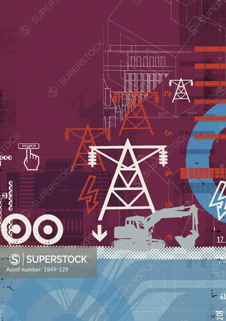 Industrial power collage