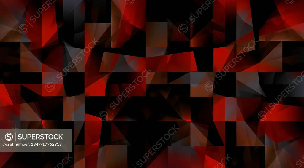 Dark abstract irregular geometric pattern