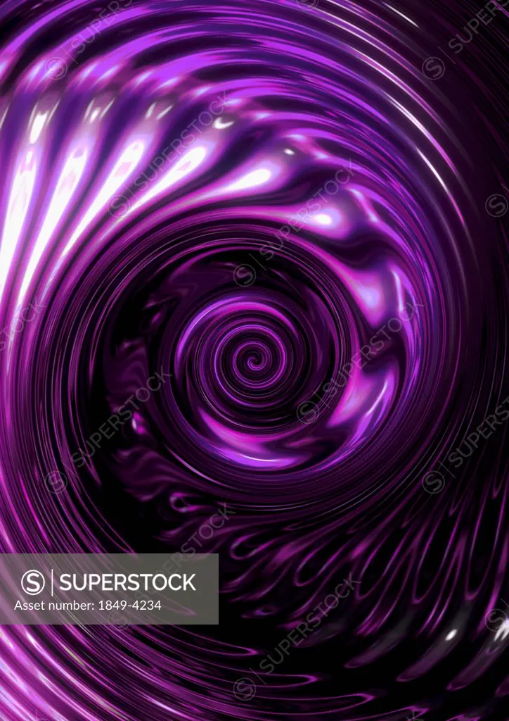 Swirling purple pattern