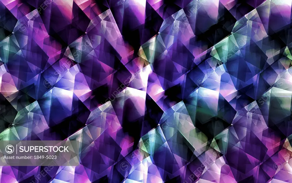 Abstract purple geometric pattern