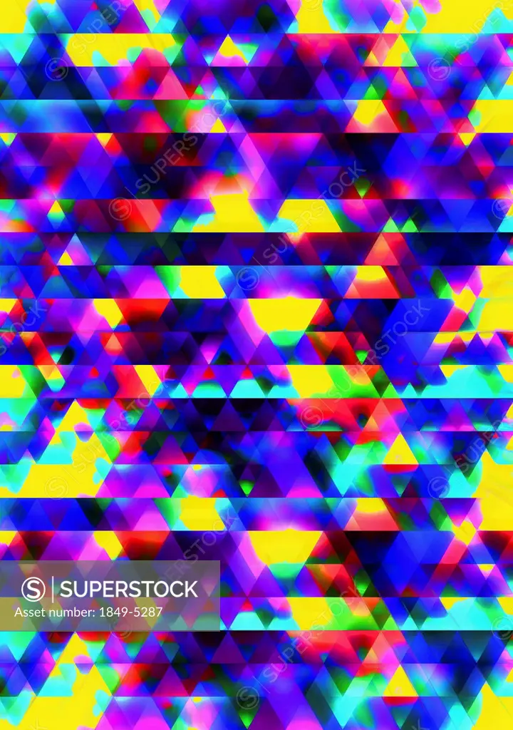 Abstract psychedelic pattern