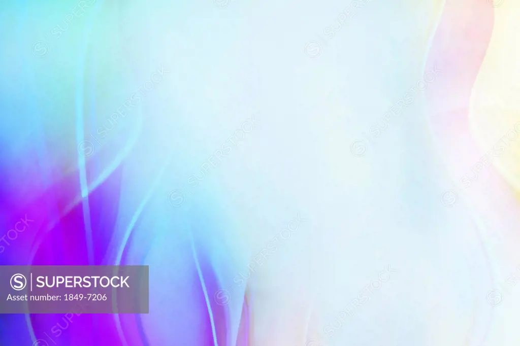 Full frame pastel color abstract pattern with light glare