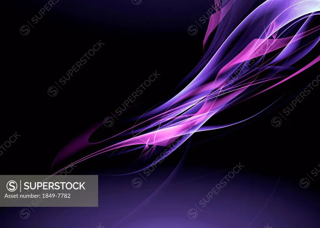 Abstract pink and purple flowing backgrounds pattern