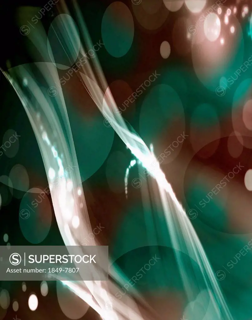 Abstract green and brown ethereal backgrounds pattern
