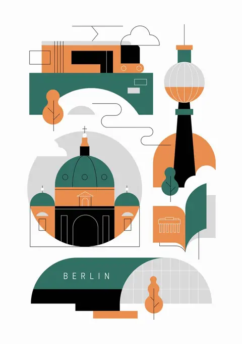 Berlin graphic