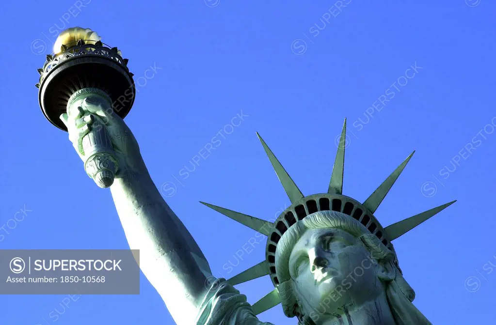 Usa, New York State, New York City, Statue Of Liberty