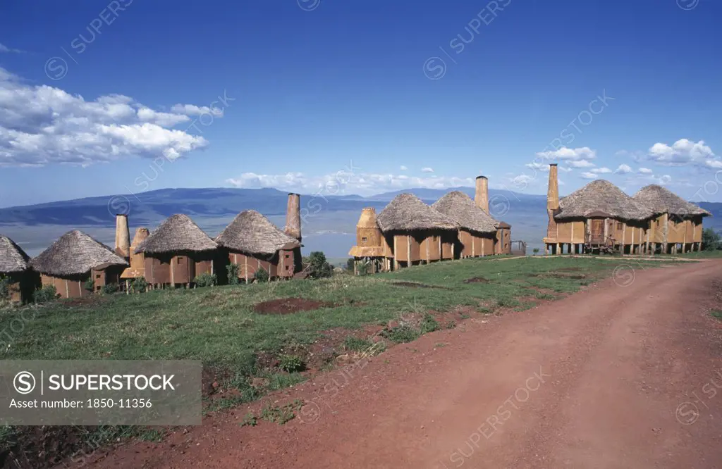 Tanzania, Ngorongoro, The Crater Lodge Huts.