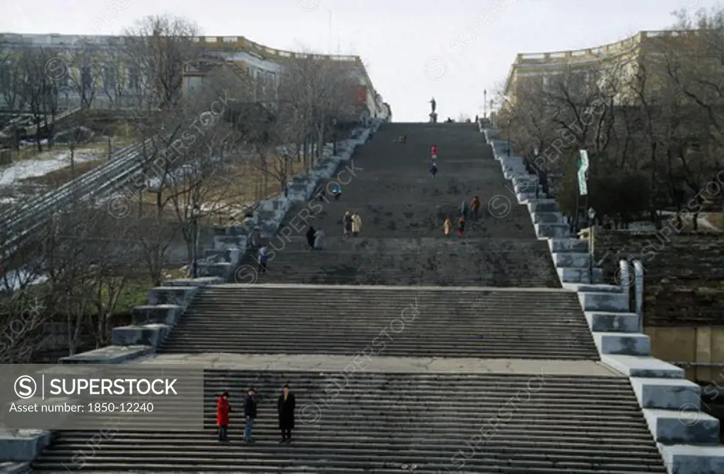 Ukraine, Odessa, Potemkin Steps.