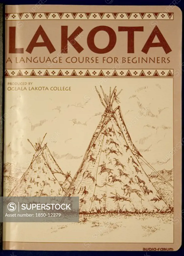 Usa, Minnesota, Minneapolis, American Indian Lakota Language Course For Beginners Found In The Central Library Marquette