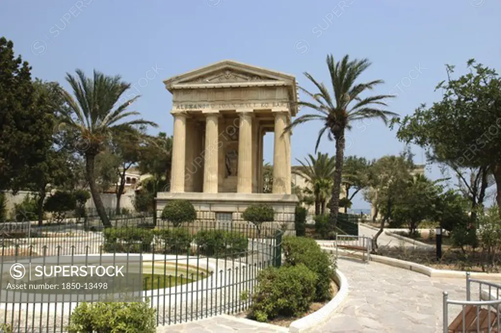 Malta, Valletta , The Lower Barrakka Garden