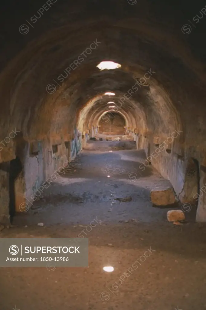 Libya, Tolmeita, Roman Cisterns Under The Agora
