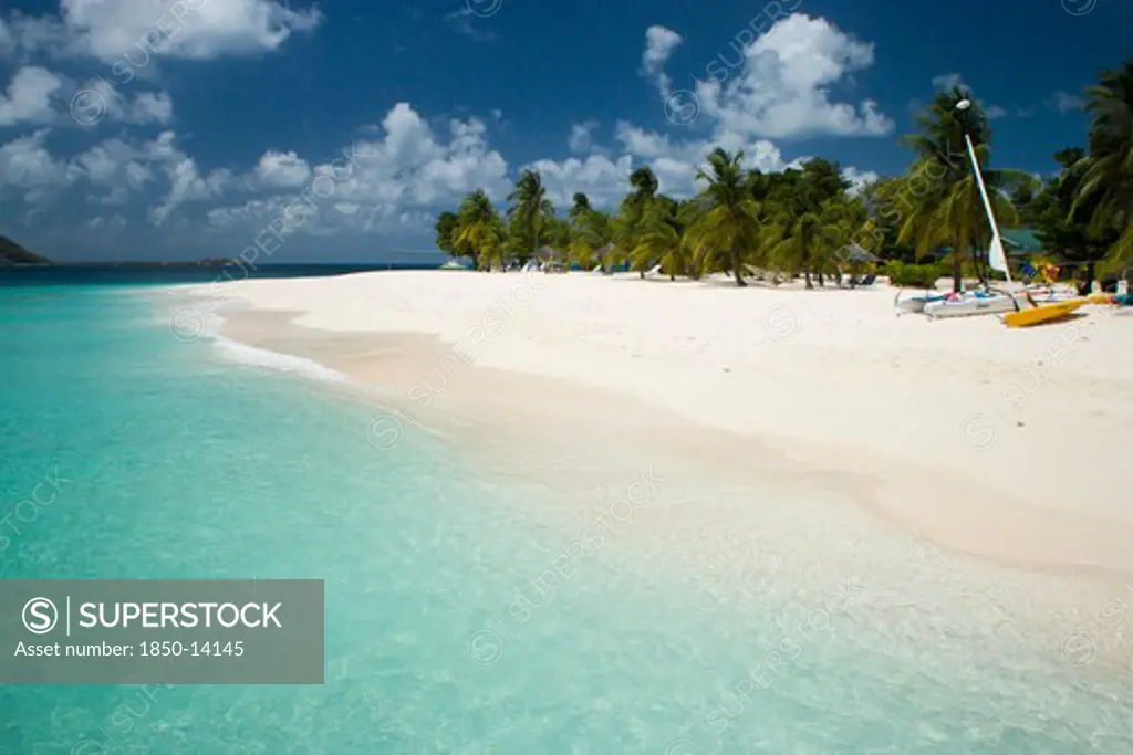 West Indies, St Vincent & The Grenadines, Palm Island, The Beach At Palm Island Resort