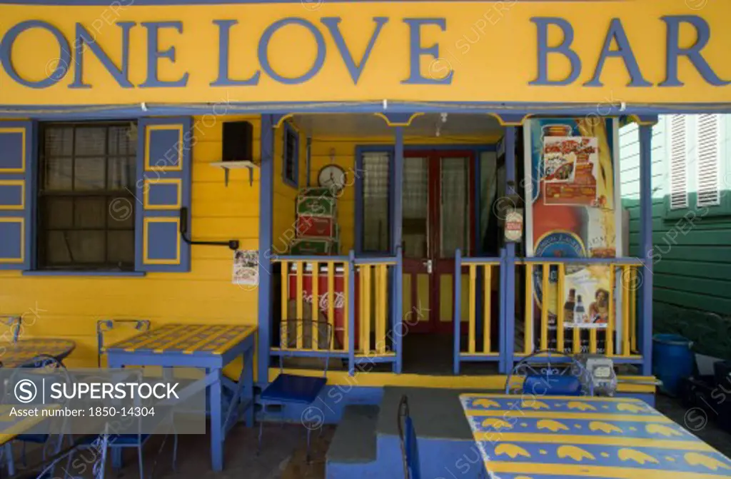 West Indies, Barbados, St James, One Love Bar In Holetown