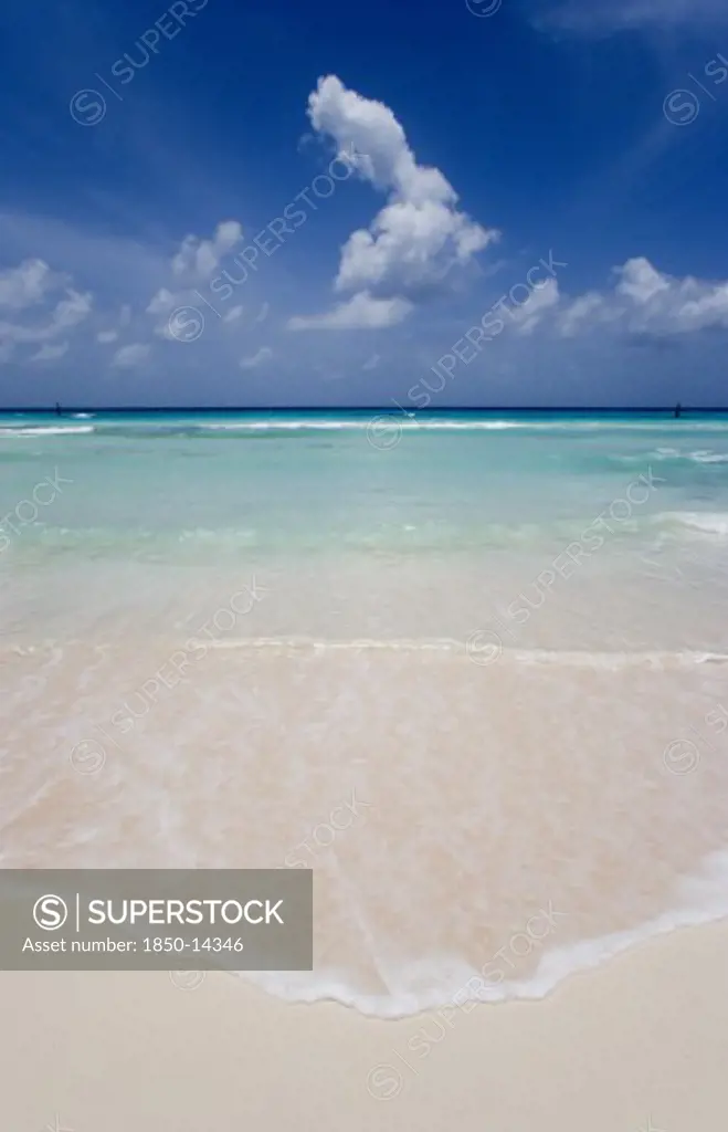West Indies, Barbados, Christ Church, Rockley Beach Also Known As Accra Beach After The Hotel There