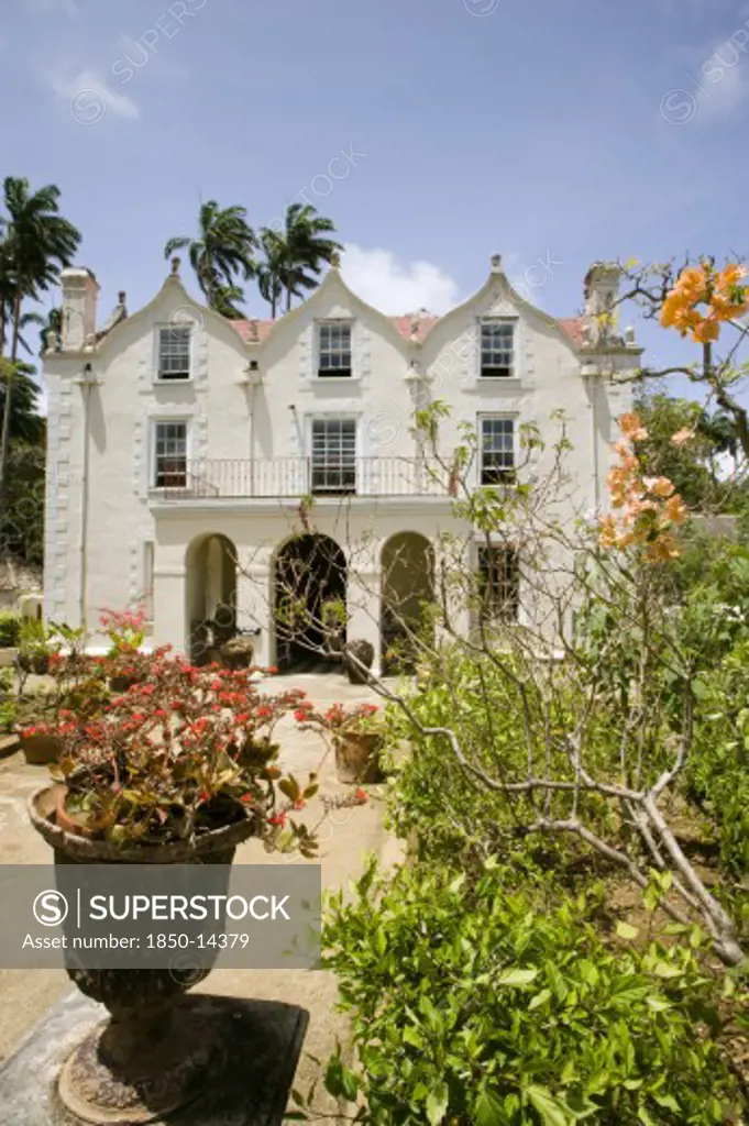 West Indies, Barbados, St Peter, The Jacobean Plantation House And Garden Of St Nicholas Abbey