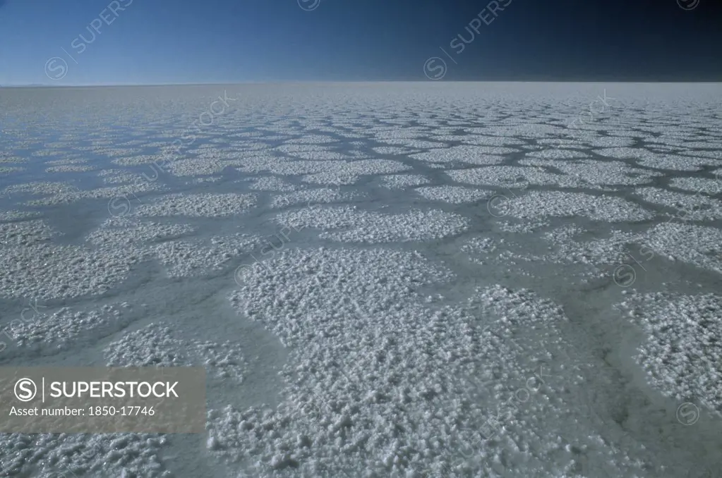 Bolivia, Altiplano, Salar De Uyuni, Salt Plains In Year Of Heavy Rain.
