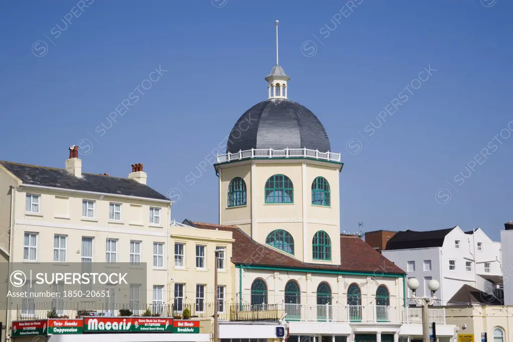 England, West Sussex, Worthing, Marine Parade. The Dome Cinema Exterior. Grade Ii Listed Building.